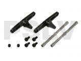 208347 -  CNC Stablizer Control Set (Black anodized) Gaui X5